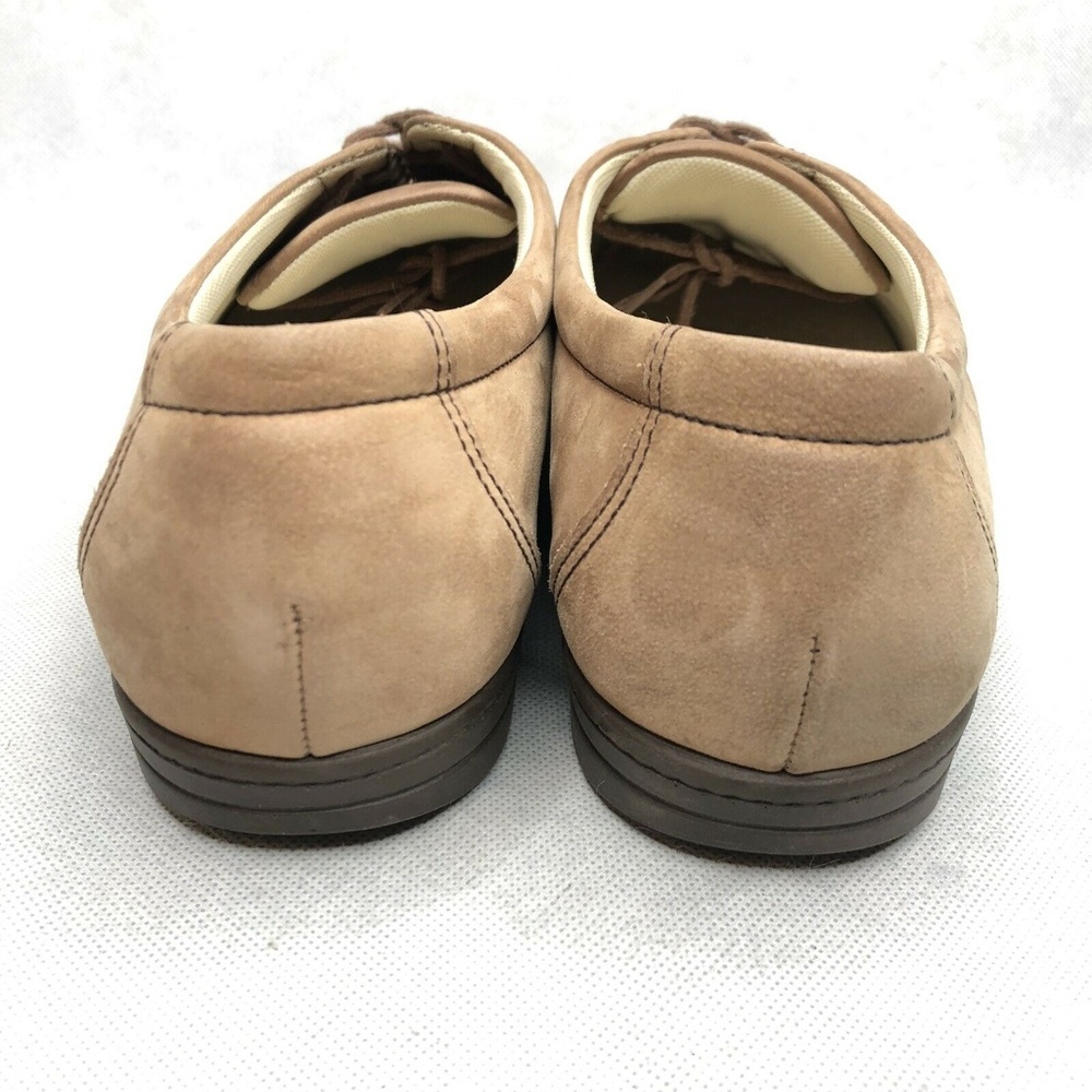 SAS Tripad Comfort Lace Up Tan Soft Step Heel - Picture 5 of 8